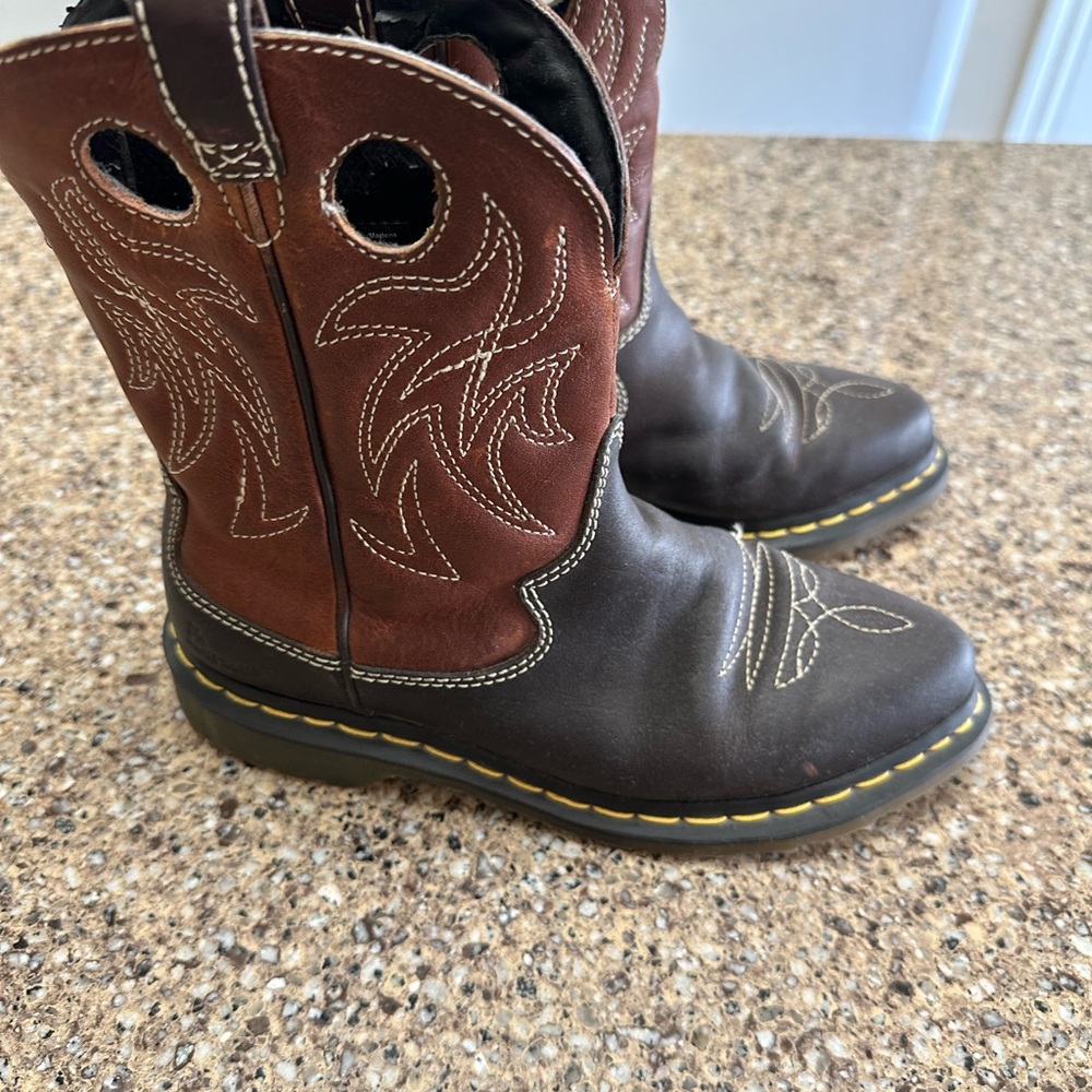 Vintage Dr. Martens Brown Kids Boots